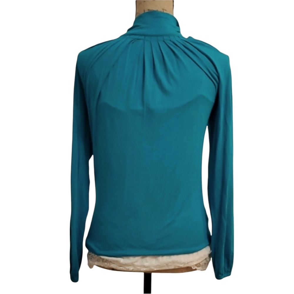 Women's Michael Kors Turquoise Blouse - Picture 4 of 10
